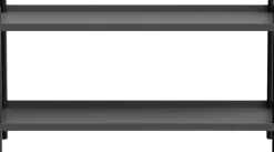 Møbler<NINE BOLT Shelving 1000 - 2 shelves Oak Black Anthracite