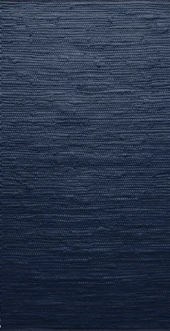 Gulvtæpper<Rug Solid Bomuldstæppe, Blueberry Blå