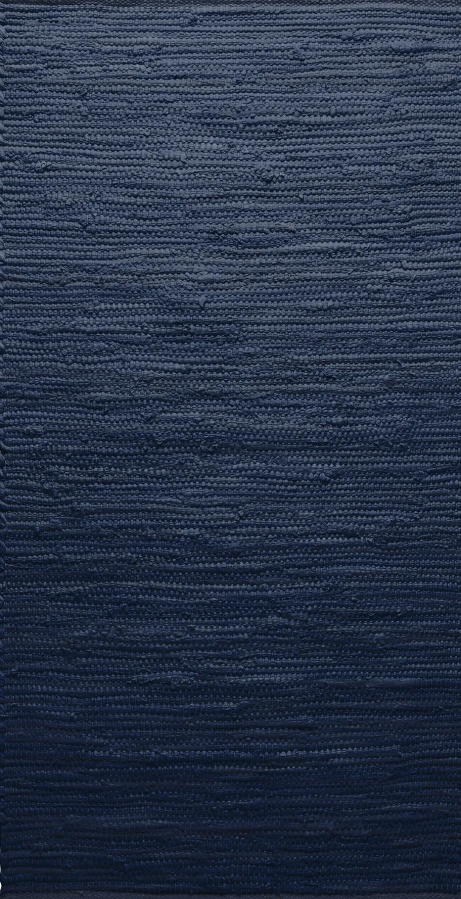 Gulvtæpper<Rug Solid Bomuldstæppe, Blueberry Blå