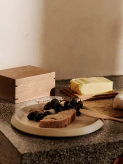 Køkkenartikler<Ferm Living Bon Butter Box - Natural Oak