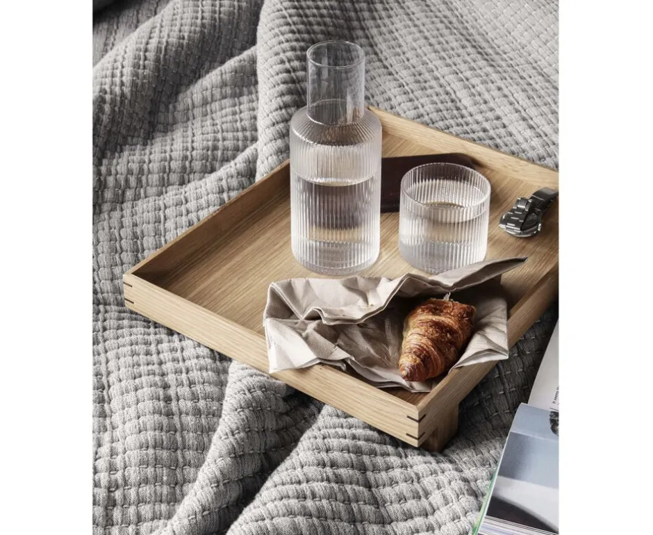 Tilbehør Til Bordet<Ferm Living Bon Wooden Tray Small - Oak