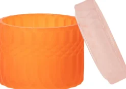 Opbevaring<AU Maison Bonbonniere, orange/pink, 8,5xø9 cm