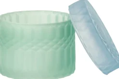 Opbevaring<AU Maison Bonbonniere, smaragd/blå, 8,5xø9 cm