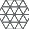 Tilbehør Til Bordet<Zone Bordskåner Cool Grey Triangle
