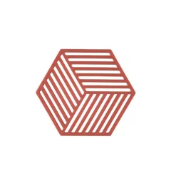 Tilbehør Til Bordet<Zone Bordskåner Hexagon Burned Red