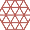 Tilbehør Til Bordet<Zone Bordskåner Triangles Burned Red
