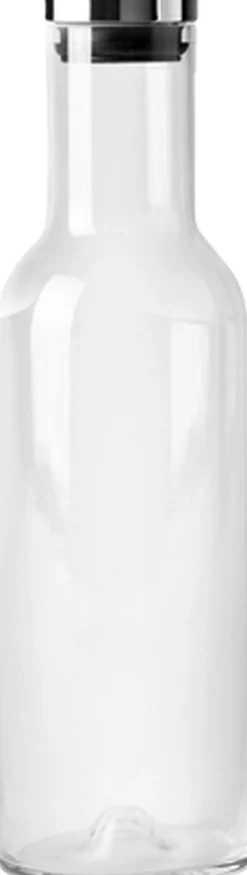 Karafler & Kander<Audo Copenhagen Bottle Carafe, 1 L, Clear/Steel