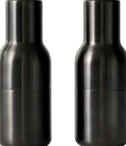 Køkkenartikler<Audo Copenhagen Bottle Grinder, Bronzed Brass, Waln