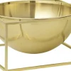Vaser & Urtepotteskjulere<Audo Copenhagen Bowl centerpiece - Large Gold Plate