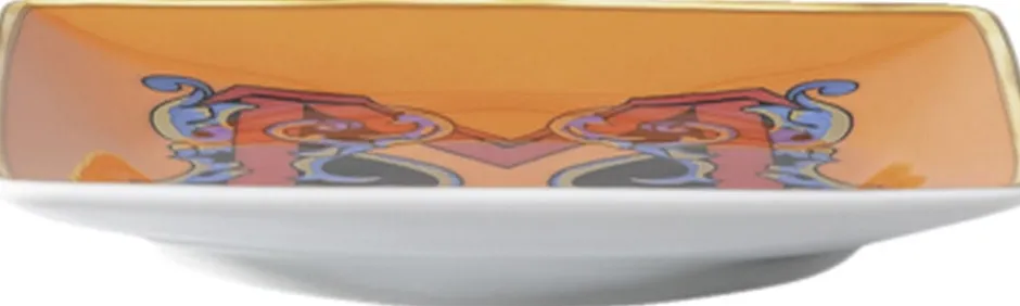 Opbevaring<Versace Bowl 12cm sq. flat, Holiday Alphabet M,