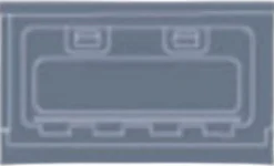 Opbevaring<Studio About BOX, MEDIUM, DARK BLUE