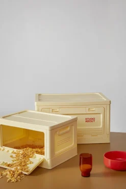 Opbevaring<Studio About Box, Small Light yellow