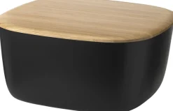 Opbevaring<RIG TIG BOX-IT brødkasse L 23 cm black