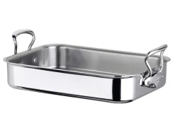 Bageartikler<Mauviel Bradepande Cook Style 35 x 25 x 7 cm Stål