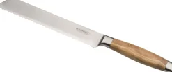 Køkkenknive & Sakse<Le Creuset Brødkniv m/ oliventræsskaft 20cm