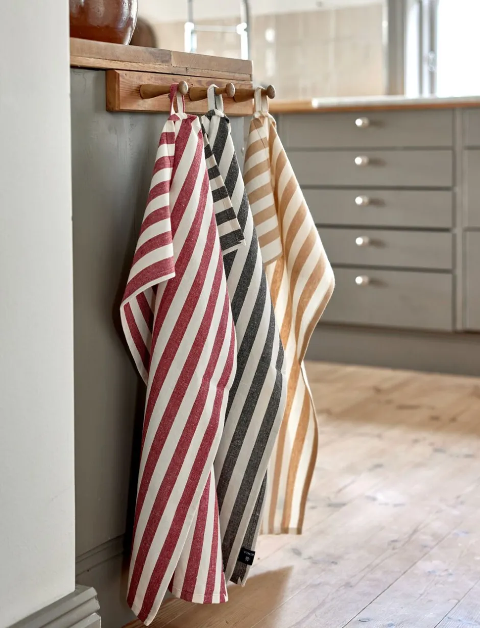 Tekstiler Til Køkkenet<Himla Bretagne Kitchen towel Deep red