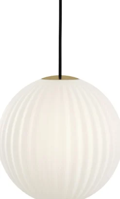 Pendler<Nordic Tales Bright Spot Aluminium - Black cable