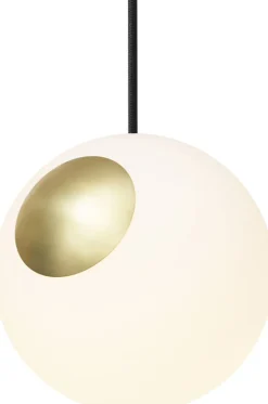Pendler<Nordic Tales Bright Spot Brass - Black cable