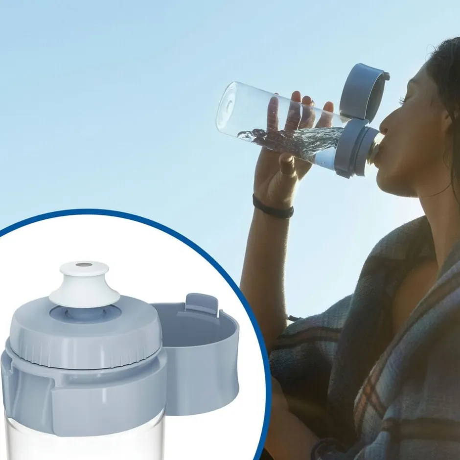 Opbevaring<BRITA Vital Water bottle Light blue