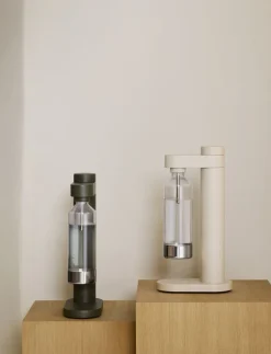 Køkkenmaskiner<Stelton Brus kulsyremaskine soft sand