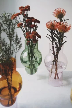 Vaser & Urtepotteskjulere<Studio About BUBBLE TUBE, LARGE, AMBER/ROSE, 90270A