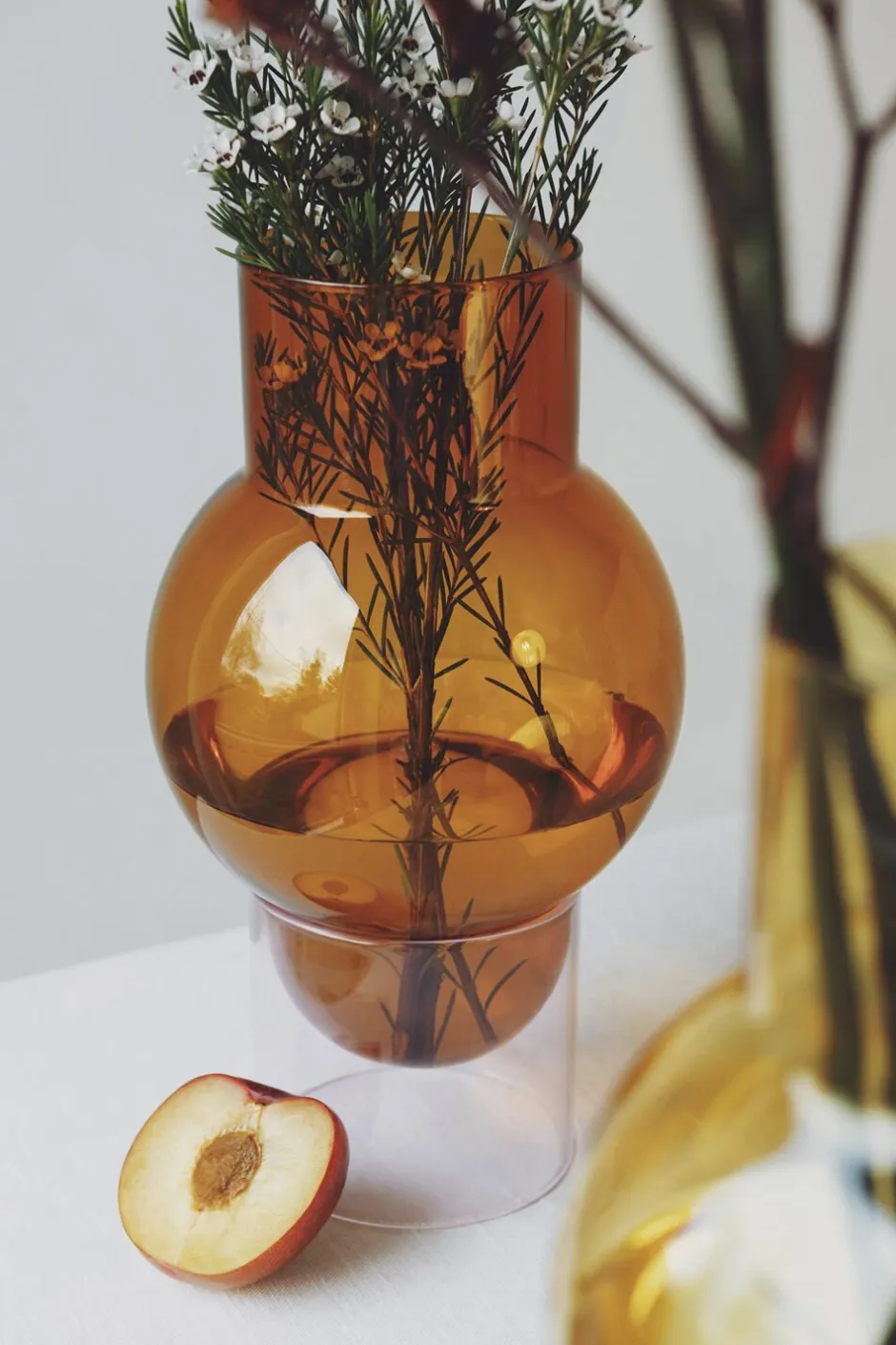 Vaser & Urtepotteskjulere<Studio About BUBBLE TUBE, LARGE, AMBER/ROSE, 90270A