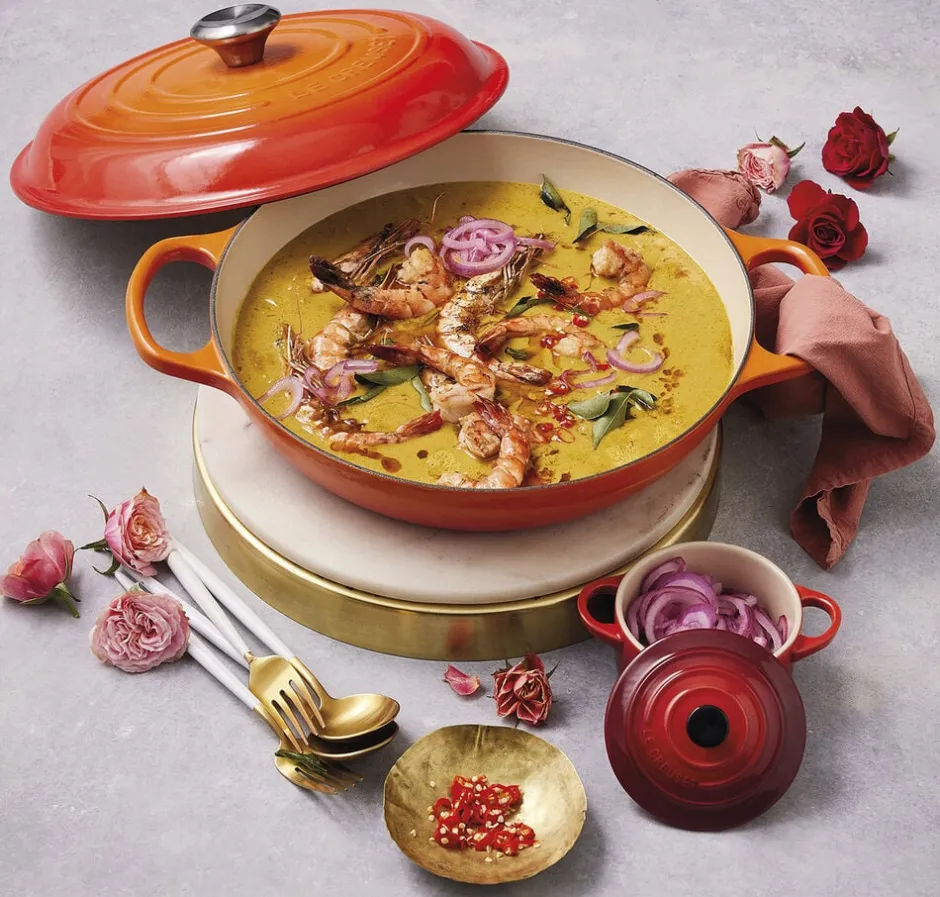 Gryder & Pander<Le Creuset Buffet cass. 30 Volcanic SIGNA