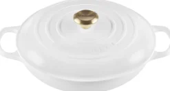 Gryder & Pander<Le Creuset Buffetgryde 30cm White