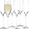 Glas<Holmegaard Cabernet Champagneglas klar 29 cl 6 stk.