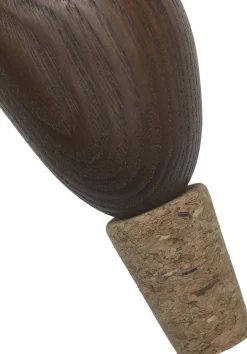 Køkkenartikler|Bar & Vin<Ferm Living Cairn Wine Stoppers - Set of 2 - Dark Brown