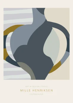Plakater & Rammer<Poster & Frame Camouflage 03 Blå