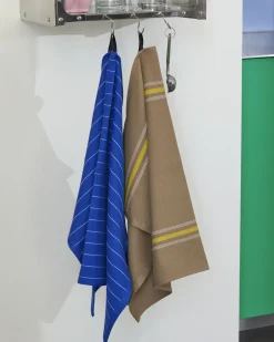 Tekstiler Til Køkkenet<Hay Canteen Tea Towel-Blue pinstripe
