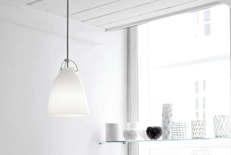 Pendler<Fritz Hansen Caravaggio P1 Opal, glass