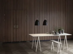 Pendler<Fritz Hansen Caravaggio P2 Black, matt