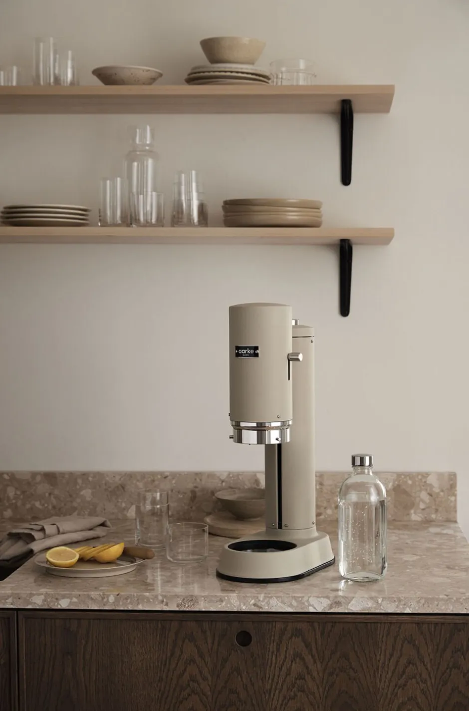Køkkenmaskiner<Aarke Kitchenware Carbonator Pro Sand