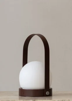 Trådløse Lamper<Audo Copenhagen Carrie Portable Table Lamp Burned red