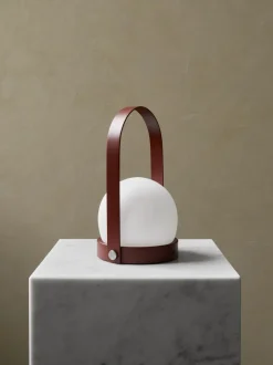 Trådløse Lamper<Audo Copenhagen Carrie Portable Table Lamp Burned red