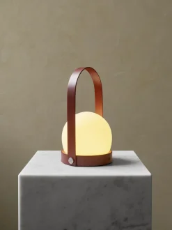 Trådløse Lamper<Audo Copenhagen Carrie Portable Table Lamp Burned red