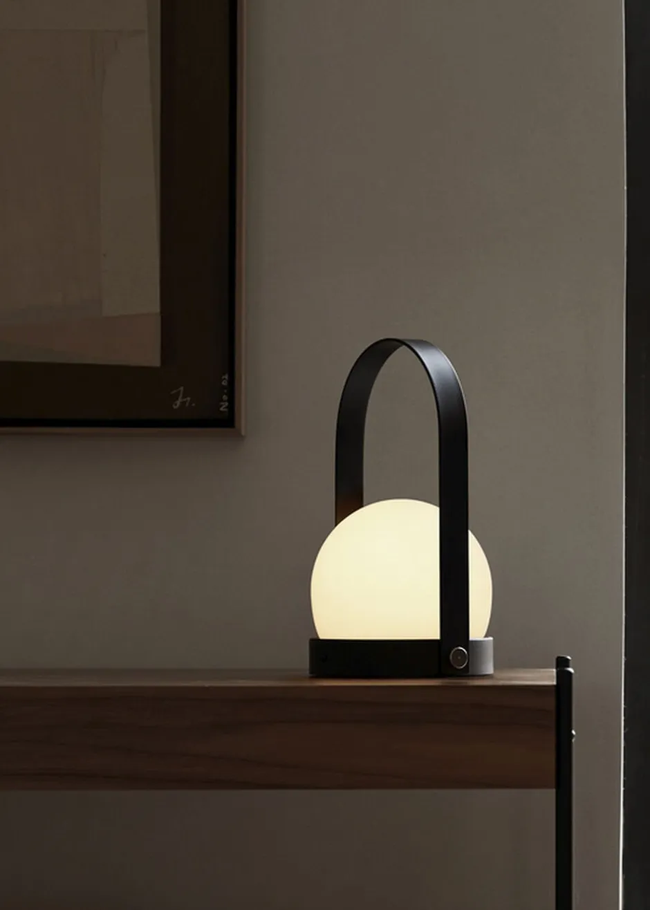 Trådløse Lamper<Audo Copenhagen Carrie Portable Table Lamp Black