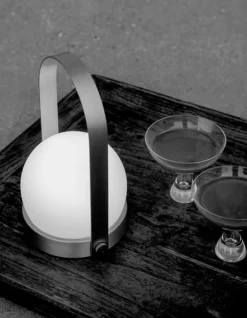 Trådløse Lamper<Audo Copenhagen Carrie Portable Table Lamp Black