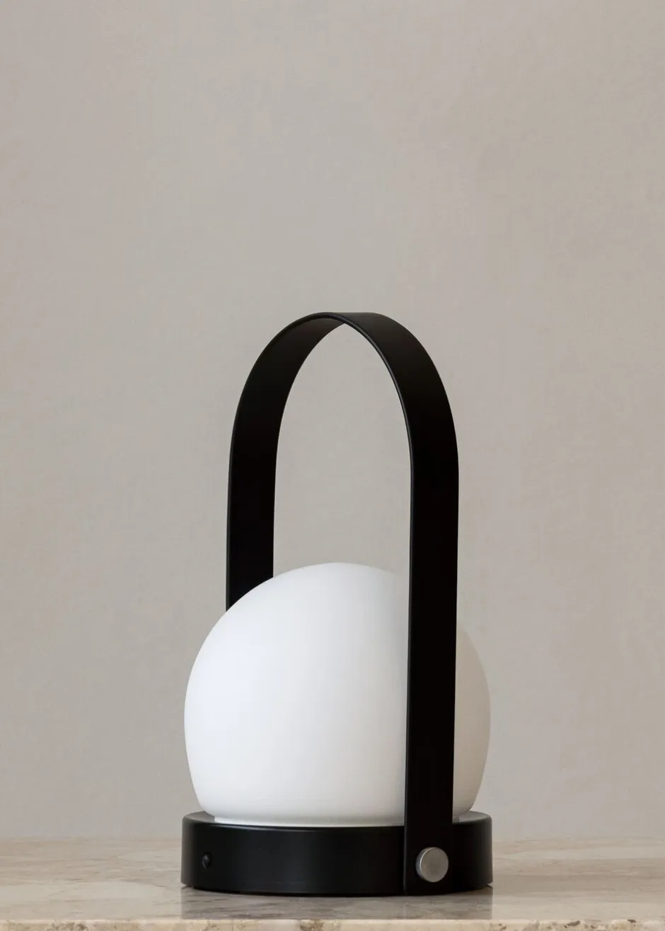 Trådløse Lamper<Audo Copenhagen Carrie Portable Table Lamp Black