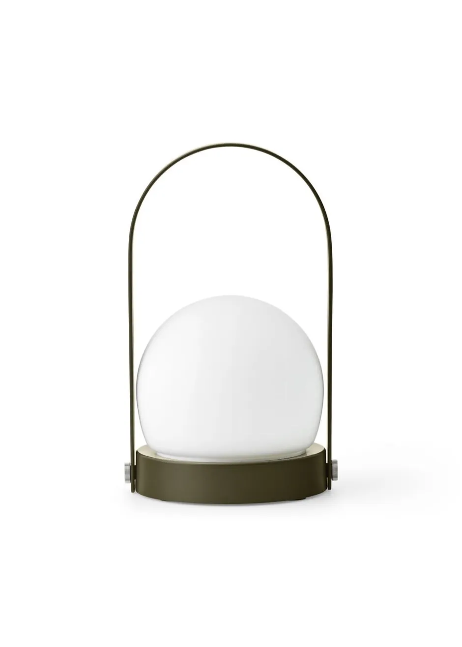 Trådløse Lamper<Audo Copenhagen Carrie Portable Table Lamp Olive