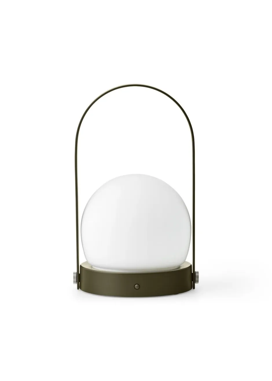 Trådløse Lamper<Audo Copenhagen Carrie Portable Table Lamp Olive