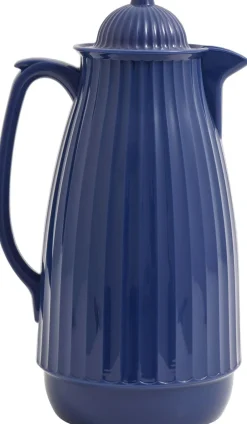 Kaffe & Te<Nordal CARVI Thermos Jug - blue