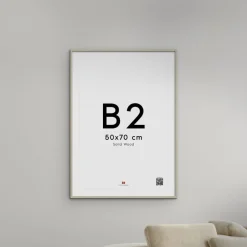 Plakater & Rammer<Poster & Frame Cashemire Grey Wood