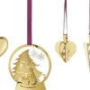 Juletræspynt<Georg Jensen CC 2025 GIFT SET 8 PCS 18 KT GOLD PLATED
