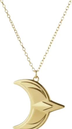 Juletræspynt<Georg Jensen CC24 ORNAMENT MÅNE, GU
