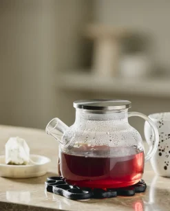 Kaffe & Te<Nordal CELOSIA teapot, glass - clear