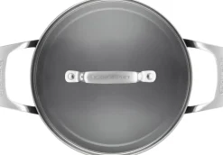 Gryder & Pander<Le Creuset Ceramic Gryde m/låg 20cm 3,8L