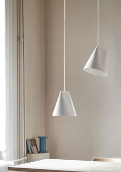 Pendler<Moebe Ceramic Pendant, Wide Terracotta